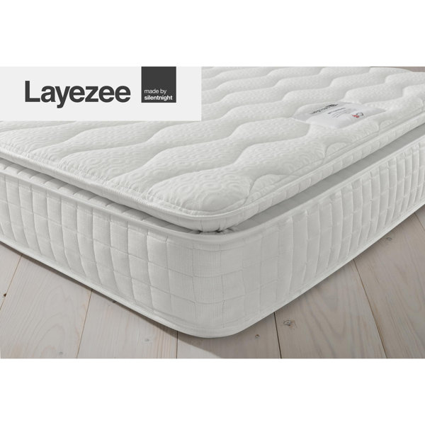 Silentnight Layezee 800 Pocket Pillow Top Memory Mattress & Reviews
